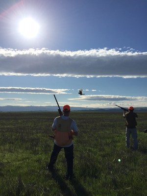 Wounded veterans come together for a pheasant hunt.