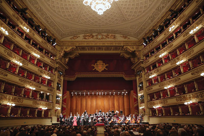 Accademia Teatro alla Scala (La Scala Theater Academy) soloists performing at La Scala Opera House, Milan, Italy.