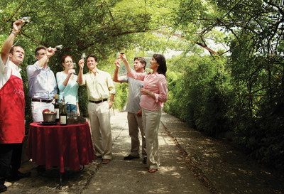 A vineyard wine tasting on a Silversea Cruises shore excursion educates participants in the art of winemaking.
