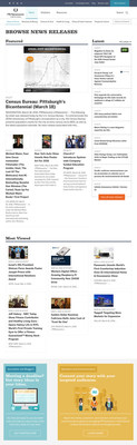 Visitors to PRNewswire.com can discover news organized by topic, industry, company, keyword or type of content. Trending Topics on the home page will highlight subjects driving conversations as those news stories take shape in real time. Readers can also see top-viewed releases for insights into what news stories are generating attention.