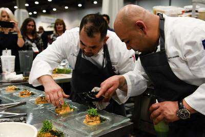 Live contests and demonstrations on the CSES 2016 Tradeshow floor showcased industry creativity across the catering and events spectrums.