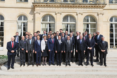 Mr. Bernard Rzepka, President and Chief Executive Officer of A. Schulman, with French Strategic Attractiveness Council.