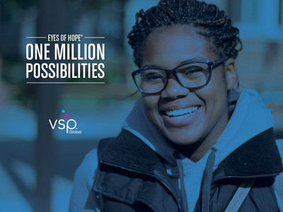 VSP Global's Eyes of Hope charitable programs celebrates its 1 millionth person served.