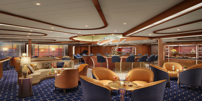Seabourn Offers First Glimpse of The Observation Bar Onboard Seabourn Encore