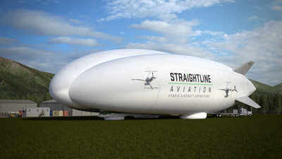 Straightline Aviation (SLA) signed a letter of intent to purchase up to 12 Lockheed Martin Hybrid Airships, which provide affordable and safe delivery of cargo and personnel to virtually anywhere - on water or land. Hybrids were designed to enable a more sustainable future.