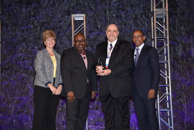 Pictured from left to right: Lauren Scheib, ATP COO; Andre Allen, 2016 ATP Chair; Dr. Timothy Vansickle; and Dr. William G. Harris, ATP CEO