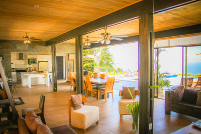 Kalon Surf is located in Dominical, Costa Rica at Altos de Miramar.  Guests enjoy an all-inclusive experience which includes beginning, intermediate and advanced surf coaching along with lodgings, spa treatments, cuisine, pilates, and first-class customer service.