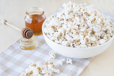 This is no ordinary popcorn. This Safari Honey-Butter-Cinnamon Popcorn is the ultimate movie-time (or anytime) snack! Courtesy: National Honey Board