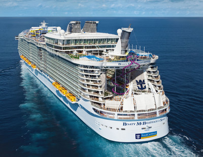 Royal Caribbean's newest and biggest ship yet, Harmony of the Seas, is imagined as Boaty McBoatface of the Seas. The cruise line has invited UK-based James Hand, the wordsmith behind the creative Boaty McBoatface name to sail on Harmony when she launches in Southampton, UK this May. In return, Hand will share his best suggestions to help name a future Royal Caribbean ship.