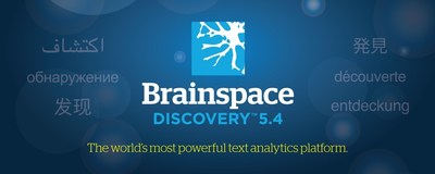 Brainspace Discovery(TM) 5.4 now delivers deeper, native support for foreign languages, including Brainspace's patented phrase detection for Chinese, Japanese, and Farsi. These enhancements ensure litigators, as well as government and enterprise investigators, are able to utilize Brainspace's powerful contextual discovery capabilities on a wide variety of international datasets.