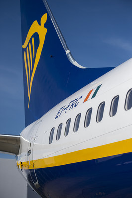 Ryanair celebrates delivery of low-cost carrier's 400th Next-Generation 737-800