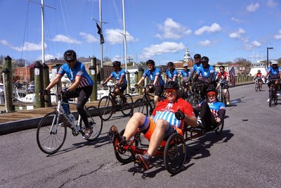 Injured service members ride together towards recovery, during the 2015 Wounded Warrior Project Soldier Ride.