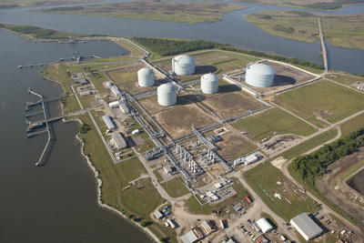 The Elba Island regasification terminal near Savannah, GA, site of Kinder Morgan's LNG expansion project. Photo credit: Kinder Morgan