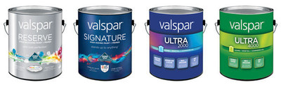Valspar Paint launches the industry's only full lineup of zero-VOC interior paints, available at Lowe's.