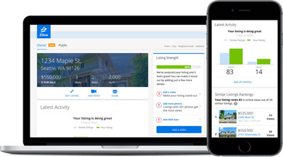 Zillow's new Owner Dashboard