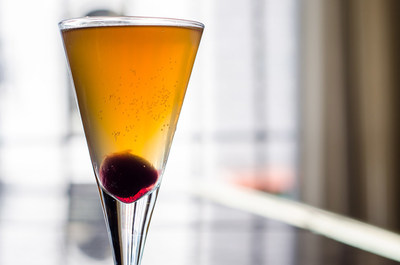 The Regal 40 cocktail -- a stately tribute to Oliver's tradition of style and grace for the last 40 years.