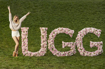 Rosie Huntington-Whiteley at Daylesford Organic Farm as UGG(R) brand's first global women's ambassador