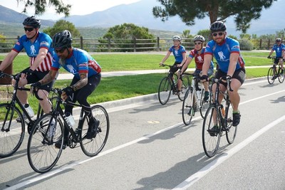WWP Alumni peddling through the countryside during a 2015 Soldier Ride event in California.