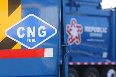 Republic Services CNG Truck
