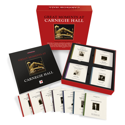 GREAT MOMENTS AT CARNEGIE HALL box set Available April 29