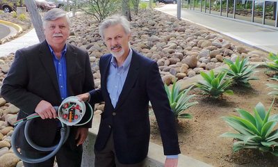 Mike Colburn & Ken Parks, inventors of the Renewable Meter Adapter