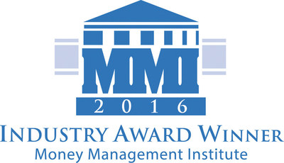 Money Management Institute (MMI) 2016 Industry Award Winner