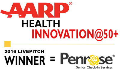 Penrose Wins AARP Health Innovation@50+ Best New Start-up Competition.