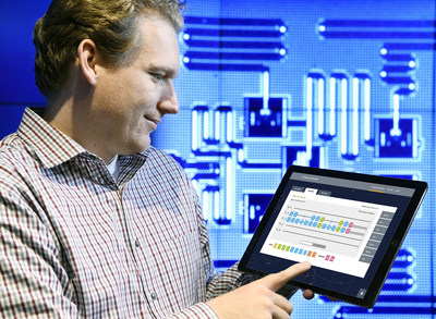 IBM Quantum Computing Scientist Jay Gambetta uses a tablet to interact with the IBM Quantum Experience, the world's first quantum computing platform delivered via the IBM Cloud at IBM's T. J. Watson Research Center in Yorktown, NY. On Wednesday, May 4, for the first time ever, IBM is making quantum computing available via the cloud to anyone interested in hands-on access to an IBM quantum processor, making it easier for researchers and the scientific community to accelerate innovations, and help discover new applications for this technology. (Jon Simon/Feature Photo Service for IBM)