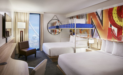 The LINQ Hotel & Casino Offers First Bunk Bed Rooms on the Las Vegas Strip Just in Time for Summer Travel