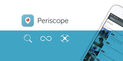Twitter's Periscope Update Includes Ability to Save Broadcasts Beyond 24 Hours, New Search Features & DJI Drone Integration