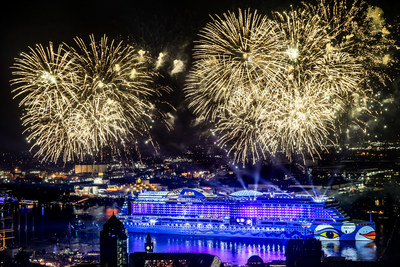 Carnival Corporation, the world's largest leisure travel company, officially welcomed its fleet's newest ship into the family over the weekend with the christening of AIDAprima, now the flagship vessel for the company's German-based AIDA Cruises brand.