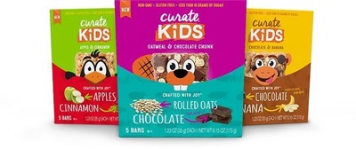 New Curate™ Kids Combines Wholesome Ingredients and Kid-Friendly Flavors to Help Parents Win Snack-time