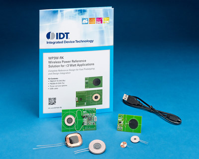 IDT Accelerates Adoption of Wireless Power in Ultra-Compact, Low-Power Applications.