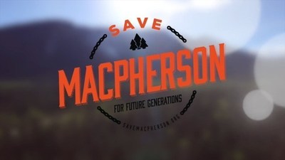 Save Macpherson for Future Generations (campaign logo)