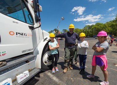 PSEG Long Island and the International Brotherhood of Electrical Workers Local 1049 hosted Electric Safety Day for area students to demonstrate the hazards of electricity and electrical equipment.