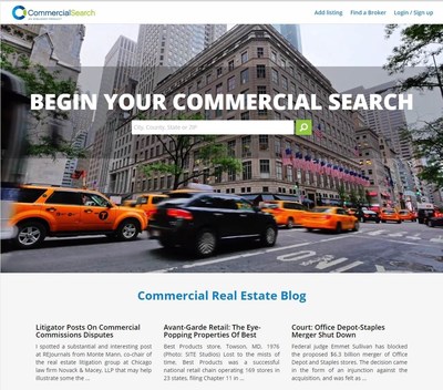 The all new CommercialSearch.com