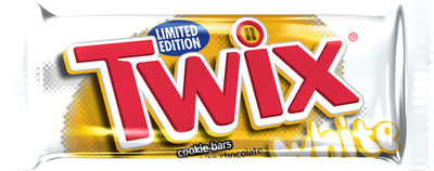 TWIX® White Chocolate Cookie Bars feature two crunchy cookie bars covered with smooth caramel and enrobed in creamy white chocolate. Available in October 2016, this limited edition item is sure to please, as white chocolate continues to grow in popularity.
