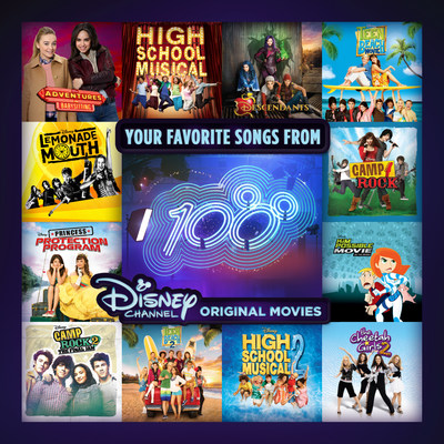 Your Favorite Songs from 100 Disney Channel Original Movies cover art. Credit: Walt Disney Records*
