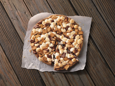 Pizza Hut, the pizza restaurant company that serves and delivers more pizzas and desserts than any other pizza company in the world, is making it easier than ever to savor the traditional campfire s'mores flavor, thanks to the new Hershey's Toasted S'mores Cookie, available for a limited time beginning May 23.