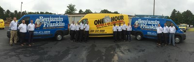The new One Hour Air Conditioning & Heating and Benjamin Franklin Plumbing team in Loganville, GA