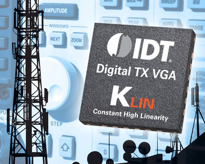 IDT Introduces New Constant Linearity Technology with Launch of Latest RF Digital VGA