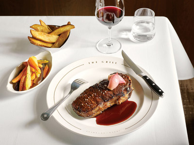 Thick-cut Prime NY Strip Steak by The Grill by Thomas Keller on board Seabourn Quest