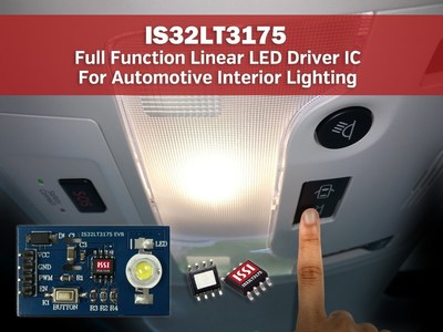 Full Function LED Driver IC For Automotive Interior Lighting