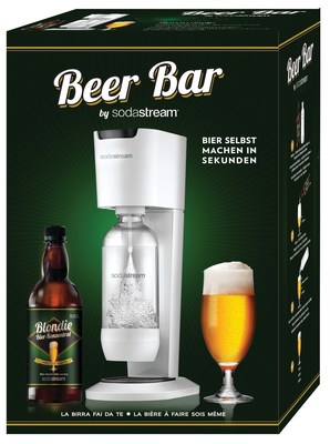 SodaStream launches its new homemade beer system, the Beer Bar