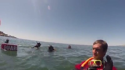 Wounded veterans spent the day snorkeling in La Jolla, thanks to an event hosted by Wounded Warrior Project.