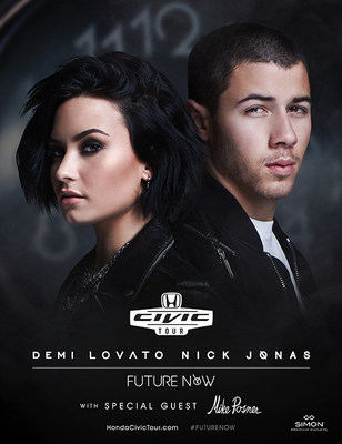 Simon Premium Outlets are exclusive retail sponsors for Demi Lovato and Nick Jonas' 2016 'Honda Civic Tour: Future Now'.