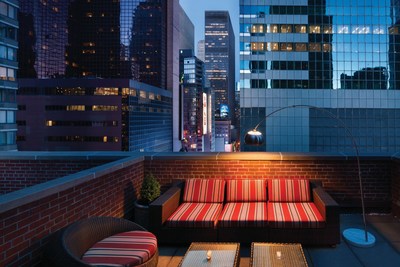 The Gallivant Times Square Presidential Suite with Rooftop Balcony