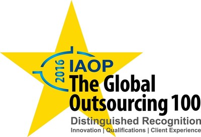 Integreon Receives IAOP Distinguished "Gold Star" Honors for Programs for Innovation, Qualifications and Client Experience