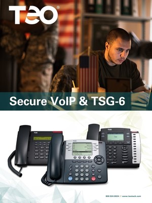 Teo offers AS-SIP and JITC approved endpoints for secure communications.