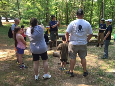 Wounded Warriors go on an amazing outdoor adventure in Whiteford, Maryland.